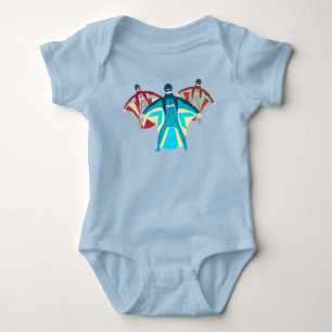 Wingsuit Skydiving Baby Bodysuit