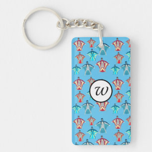 Wingsuit Skydiving Keychain