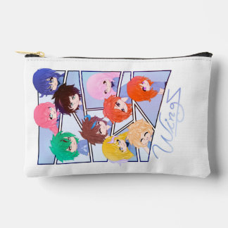 Wingz Multi Character Print Cut Sew Bag