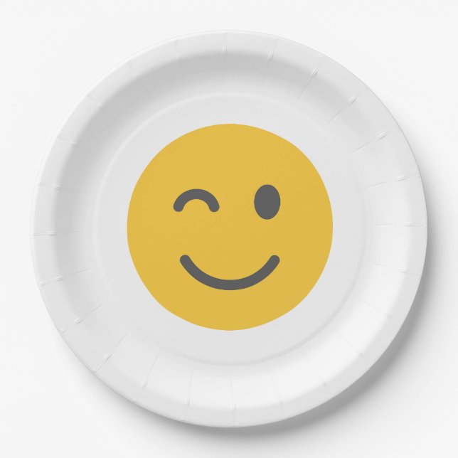 Wink Compact Mirror USB Charging Station Eraser So Paper Plates (Front)