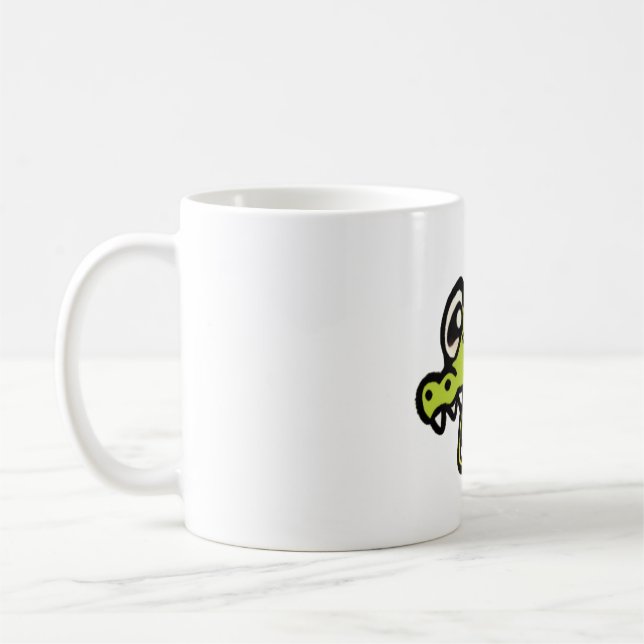 wink Crocodile Coffee Mug (Left)