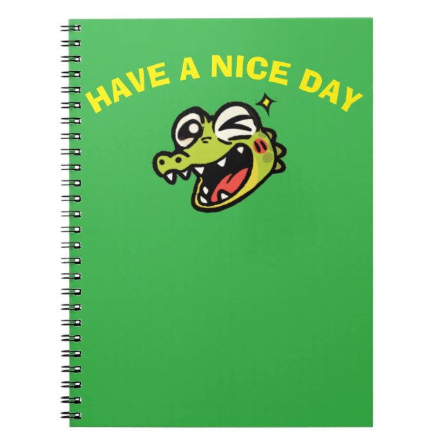 wink Crocodile notebook (Front)
