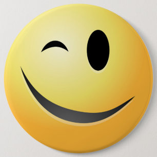 WINK FACE BUTTON