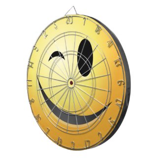 WINK FACE DARTBOARD