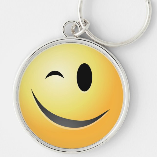 WINK FACE KEYCHAIN (Front)