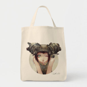 Wink Grocery Tote Bag