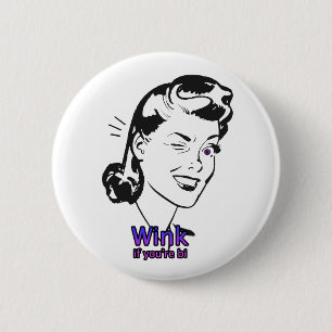 Wink if you're bi button