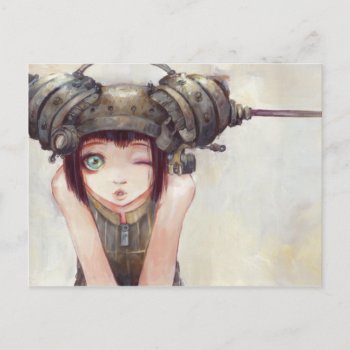 Wink Postcard by camilladerrico at Zazzle