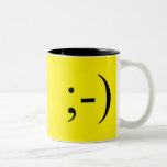 Wink Two-Tone Coffee Mug
