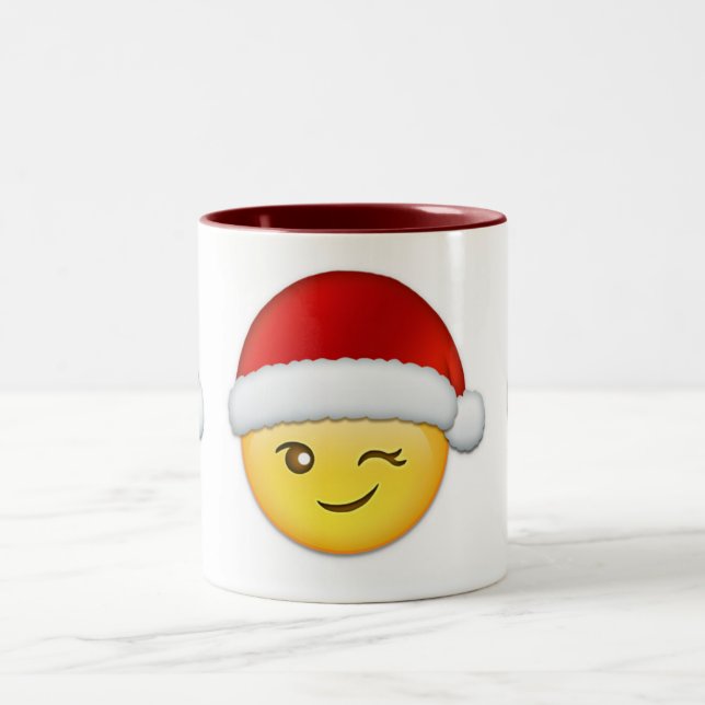 ***WINKING AT YOU SANTA*** FUN MUG (Center)