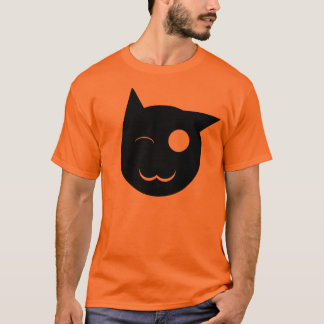 Winking Black Cat Shirt