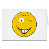 Winking Face (Front Horizontal)