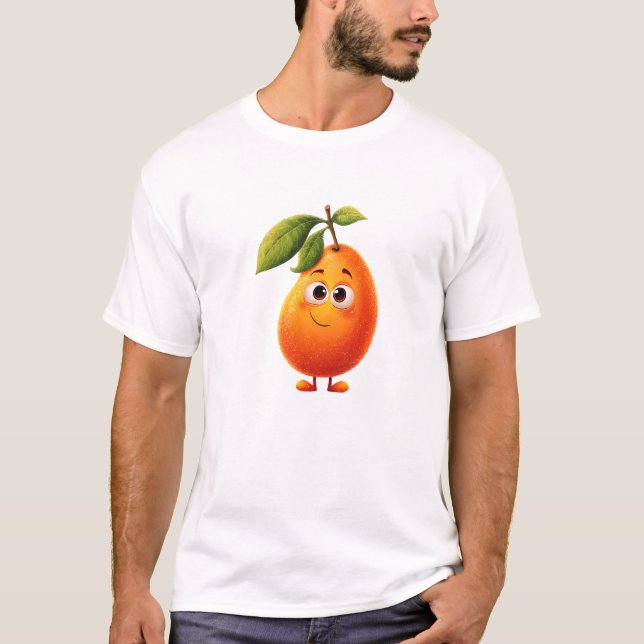 Winking Mango Mascot T-Shirt (Front)