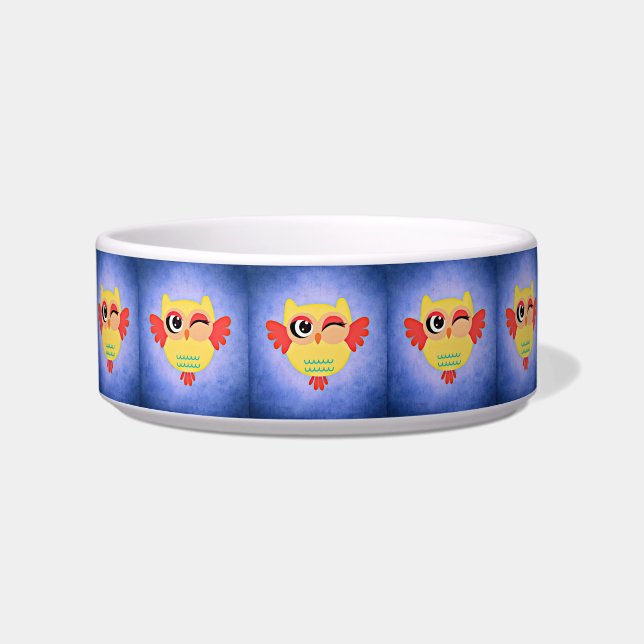 Winking Owl Bowl (Front)