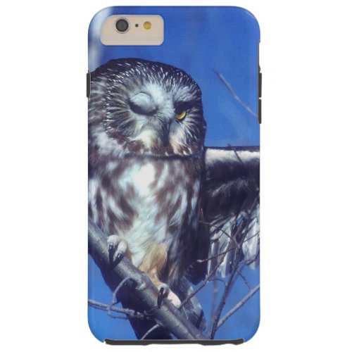 Winking owl tough iPhone 6 plus case
