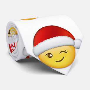 "WINKING SANTA*** TIE