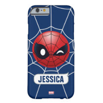 Winking Spider-Man Emoji Barely There iPhone 6 Case
