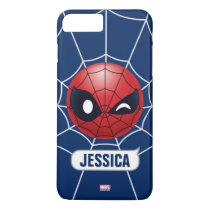 Winking Spider-Man Emoji iPhone 8 Plus/7 Plus Case