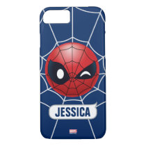 Winking Spider-Man Emoji iPhone 8/7 Case