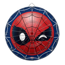 Winking Spider-Man Emoji Dart Board