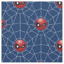 Winking Spider-Man Emoji Fabric