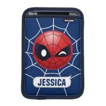 Winking Spider-Man Emoji iPad Mini Sleeve