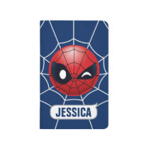 Winking Spider-Man Emoji Journal