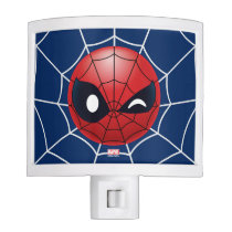 Winking Spider-Man Emoji Night Light