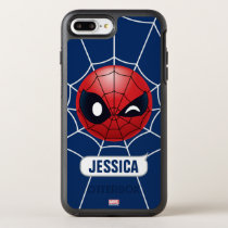 Winking Spider-Man Emoji OtterBox Symmetry iPhone 8 Plus/7 Plus Case