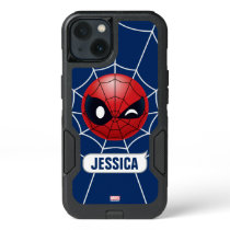 Winking Spider-Man Emoji iPhone 13 Case