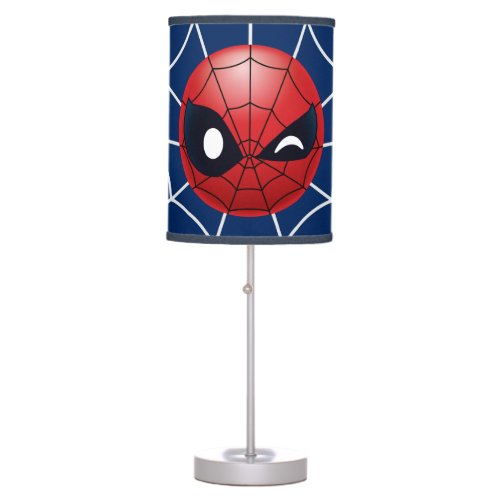 Winking Spider_Man Emoji Table Lamp