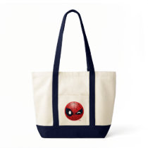 Winking Spider-Man Emoji Tote Bag