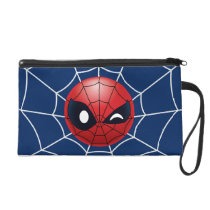 Winking Spider-Man Emoji Wristlet Purse