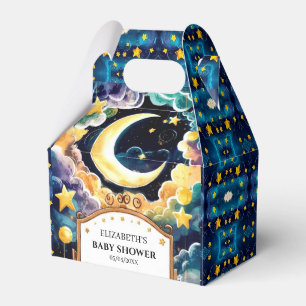 winkle Star Boho Celestial Baby Shower Favor Boxes