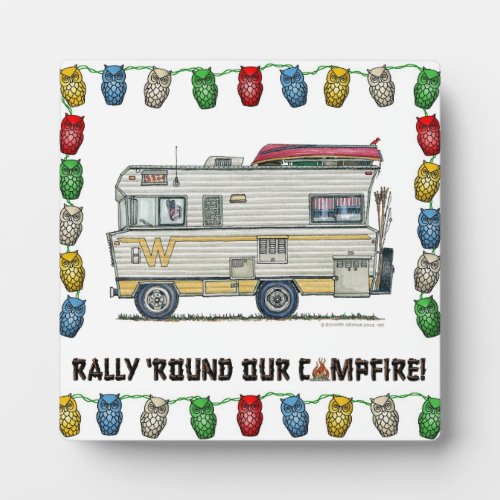 Winnebago Camper RV Apparel Plaque