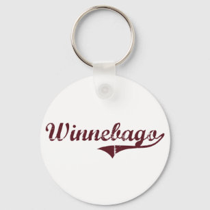 Winnebago Minnesota Classic Design Keychain