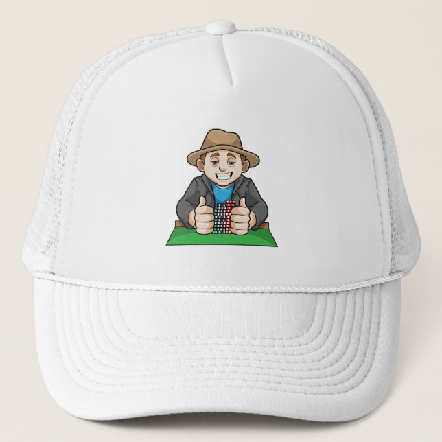 Winner at Poker Trucker Hat (Front)