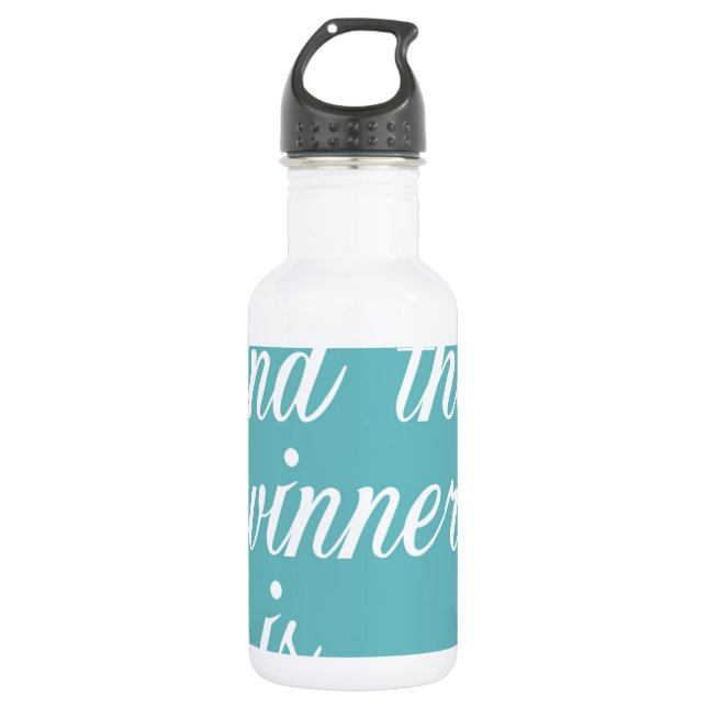 Winner Copy Water Bottle (Front)