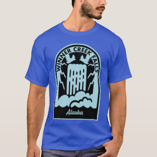 Winner Creek Falls Alaska T-Shirt