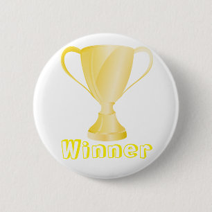 Winner golden button