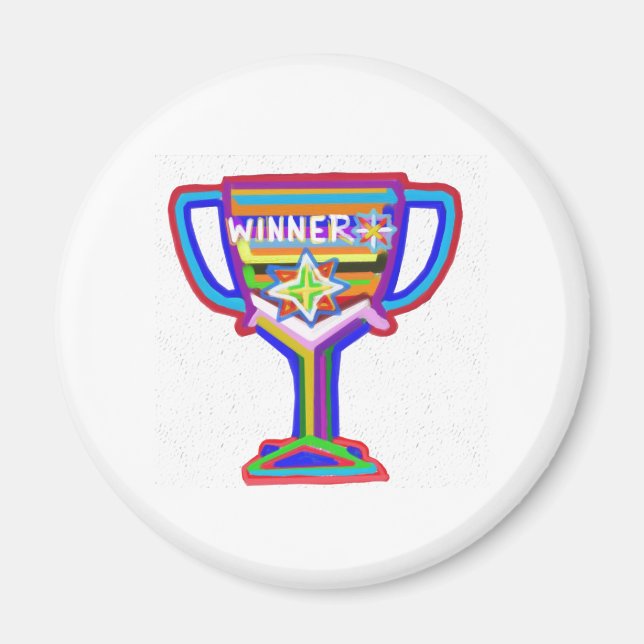 WINNER: Hand crafted Trophy: Encourage Excellence Magnet (Front)