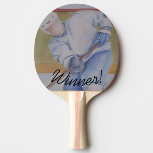Winner Hockey Player Ping Pong Paddle
