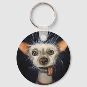 Winner of the Ugly Dog Contest 2011 Keychain