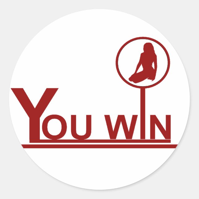 Winner - sticker (Front)