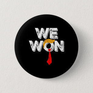 Winner Trump Vance We Won Took Byck America Button