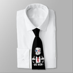 Winner Trump We Won Inauguration Day 47th Neck Tie