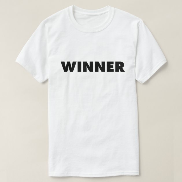 WINNER White T-shirt | Zazzle