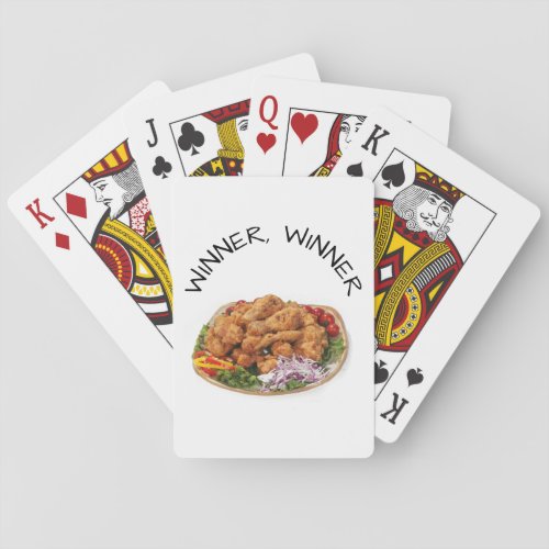Winner Winner Chicken Dinner Funny Poker Cards