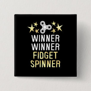 Winner Winner Fidget Spinner Button
