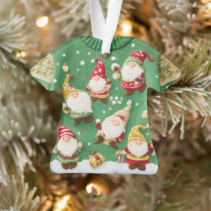 WINNER! WINNER! Tacky Christmas Sweater Contest  Ornament